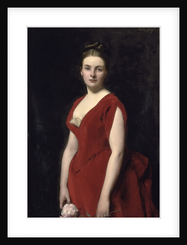 Portrait of Countess Anna Alexandrovna Obolenskaya, 1887 by Charles Émile Auguste Carolus-Duran