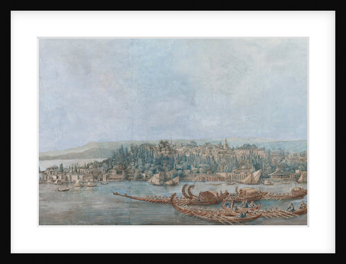 Panorama of Sarayburnu, Late 18th cent by Louis-François Cassas