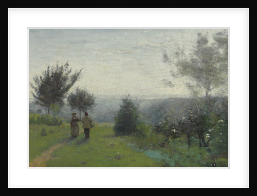 Laube printanière by Jean-Baptiste Camille Corot