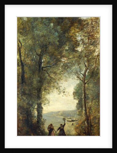 Reminiscence of the Beach of Naples, 1871-1872 by Jean-Baptiste Camille Corot