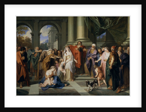Susannah accused of adultery, 1695-1696 by Antoine Coypel