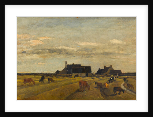 Farm at Kerity, Brittany by Charles-François Daubigny
