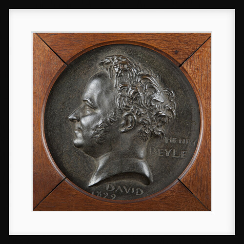 Stendhal, 1829 by Pierre-Jean David d'Angers