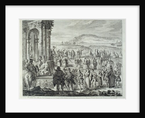 Cortège of Janus, 1764 by A. J. De Fehrt