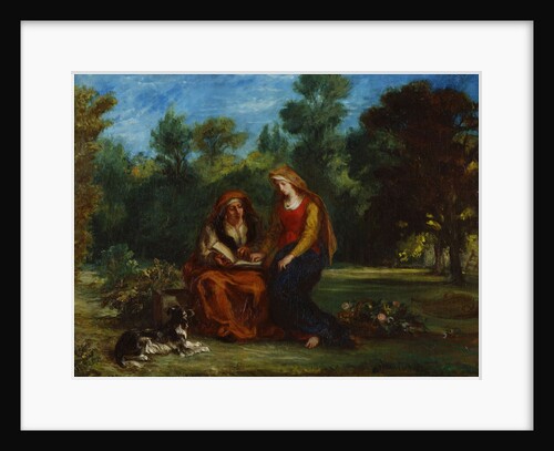 The Education of the Virgin, 1852 by Eugène Delacroix
