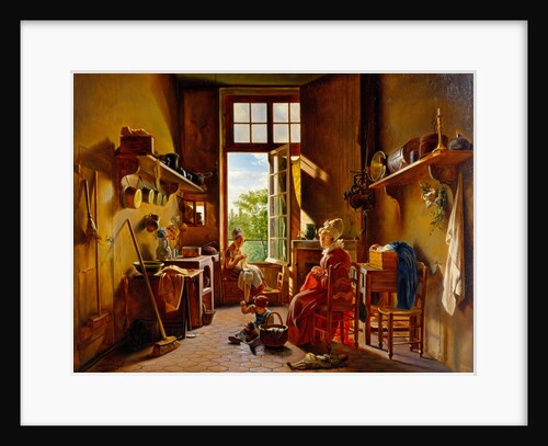 Kitchen Interior by Martin Drolling