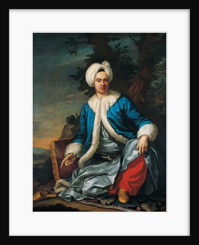 Portrait of An European in Turkish Costume, Second Half of the 18th cen by Antoine de Favray