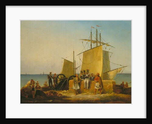 The French Mission to the Morea (Peloponnese), 1828 by Noël Dieudonné Finert