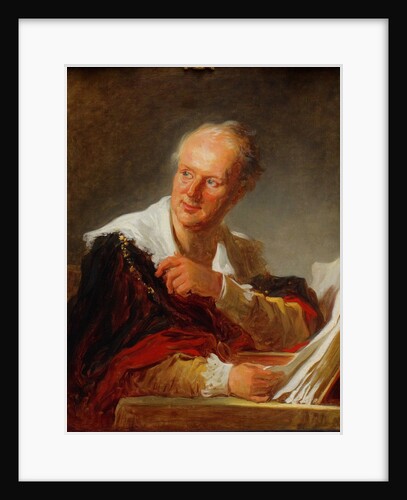 Portrait of Denis Diderot (1713?1784), ca 1769 by Jean Honoré Fragonard