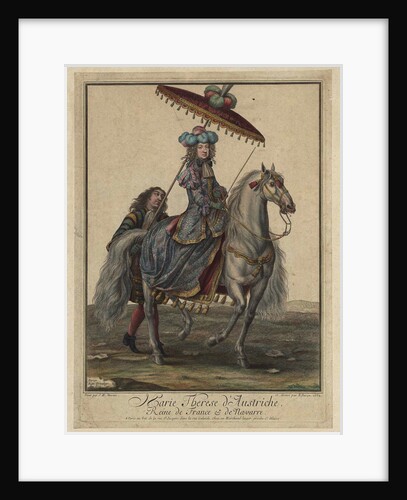 Maria Theresa of Spain, Queen consort of France and Navarre, 1682 by French master