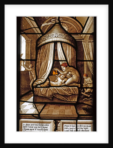 The Story of Psyche (Stained glass window), 1441-1444 by French master