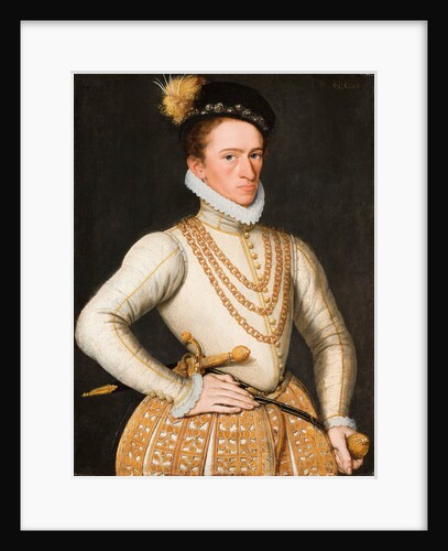 Portrait of an unknown French Nobleman, 1560 by French master