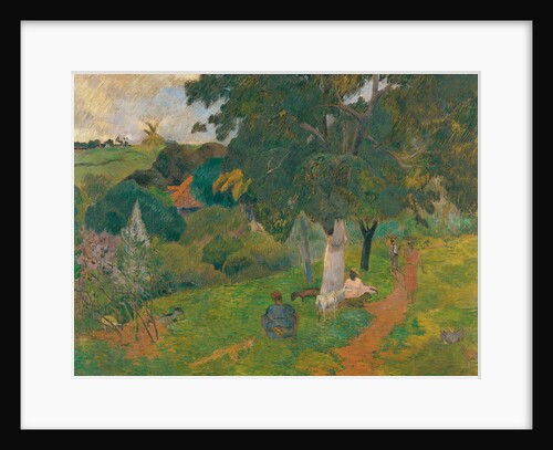 Coming and Going, Martinique, 1887 by Paul Eugéne Henri Gauguin