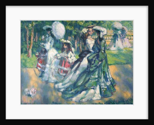 The Walk in Park, 1902 by Charles Guérin