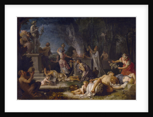 The Offering to Bacchus, 1720 by Michel-Ange Houasse