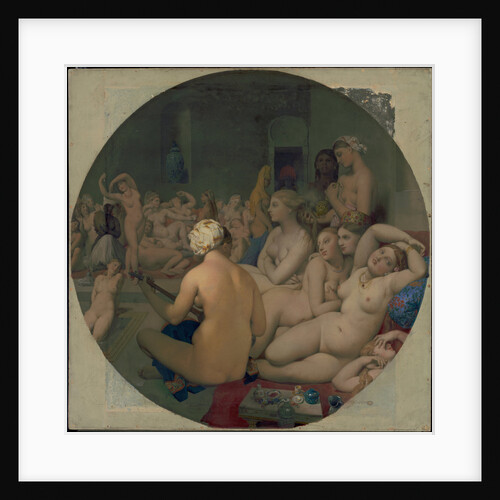 The Turkish Bath, 1862 by Jean Auguste Dominique Ingres