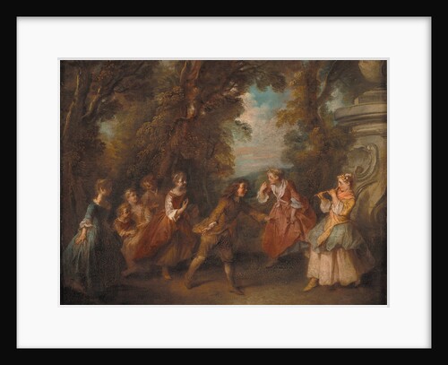 Children at Play in the Open by Nicolas Lancret