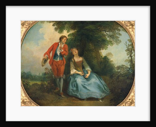 Sleeping Shepherdess, ca 1730 by Nicolas Lancret