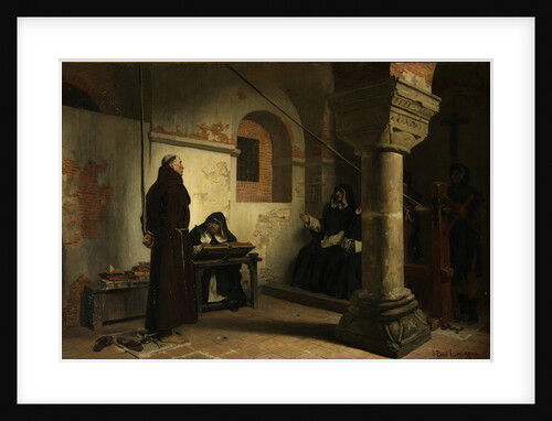 Bernard Délicieux before the Inquisition Tribunal, ca 1881 by Jean-Paul Laurens
