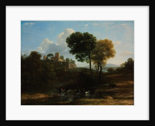 Villa in the Roman Campagna, 1646-1647 by Claude Lorrain