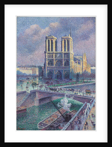 Notre-Dame de Paris, 1900 by Maximilien Luce