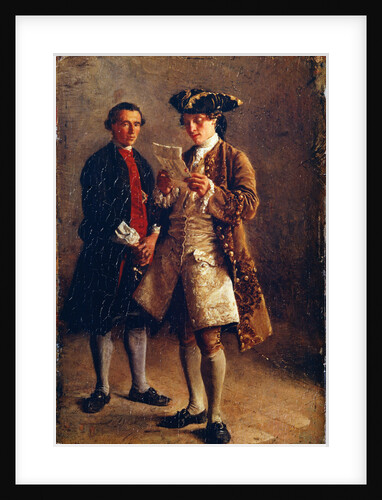 Reading a Letter, 1852 by Ernest Jean Louis Meissonier