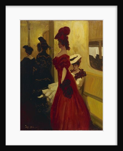 Theatre Box (Spectatress), 1906 by Antoine Guillaume Minartz