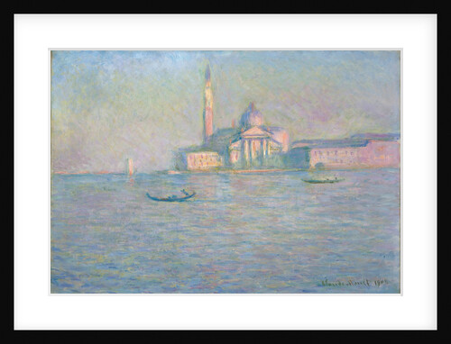 The Church of San Giorgio Maggiore, Venice, 1908 by Claude Monet