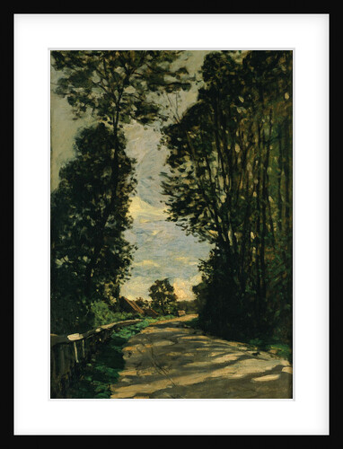 Walk (Road of the Farm Saint-Siméon), 1864 by Claude Monet
