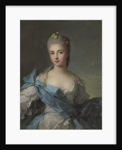 Portrait of Duchesse de la Rochefoucauld by Jean-Marc Nattier