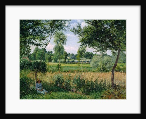 Morning Sunlight Effect, Eragny, 1899 by Camille Pissarro