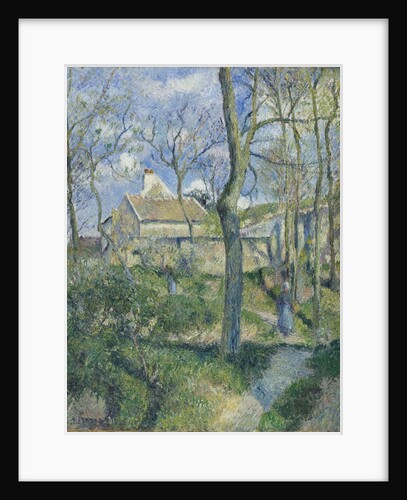 The Path to Les Pouilleux, Pontoise, 1881 by Camille Pissarro