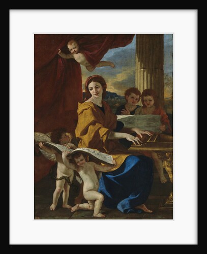 Saint Cecilia, c. 1635 by Nicolas Poussin