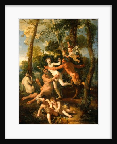 Pan and Syrinx, 1637 by Nicolas Poussin