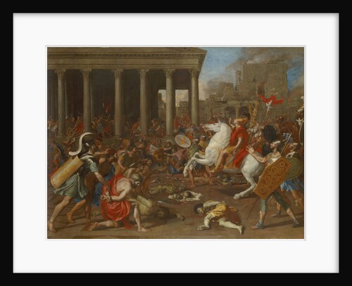 The Destruction of the Temple of Jerusalem by Emperor Titus, 1638 by Nicolas Poussin