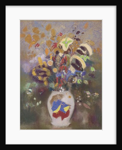 Vase au guerrier japonais, 1905-1908 by Odilon Redon