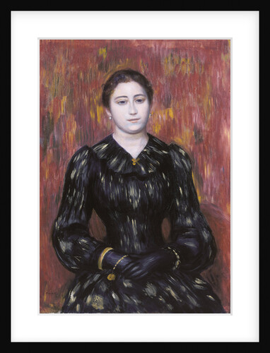 Portrait of Mme. Paulin, 1885-1890? by Pierre Auguste Renoir