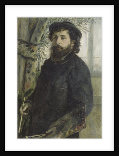 Portrait of Claude Monet, 1875 by Pierre Auguste Renoir