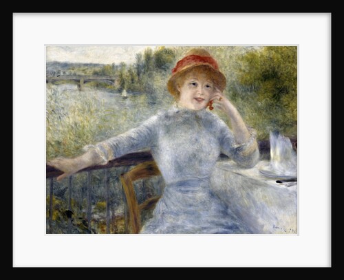 Alphonsine Fournaise by Pierre-Auguste Renoir