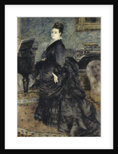Portrait of a Woman, called of Mme Georges Hartmann, c. 1874 by Pierre Auguste Renoir