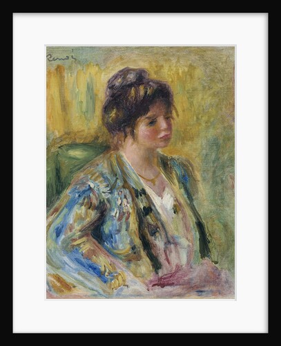 Buste de femme en costume oriental by Pierre-Auguste Renoir