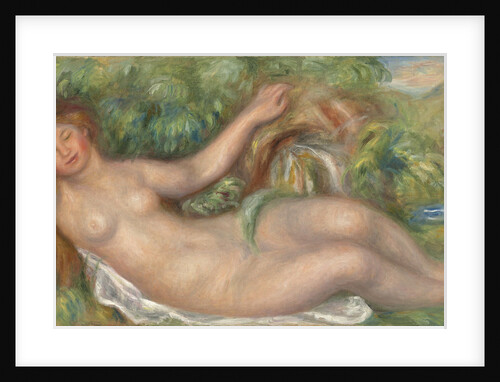 La source (Nu allongé), c. 1902 by Pierre Auguste Renoir