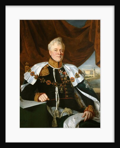 Portrait of Prince Dmitriy Vladimirovich Golitsyn, 1835 by François Nicolas Riss