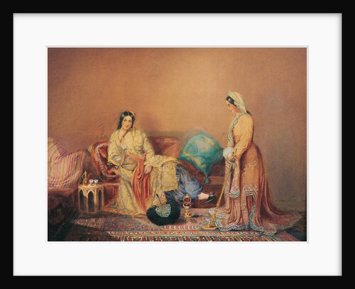 Phanariot Greek Ladies, Mid of the 19th cen by Daniel Valentine Rivière