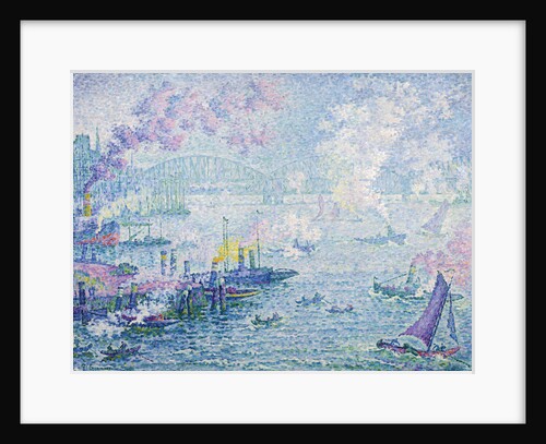 The Port of Rotterdam, 1907 by Paul Signac