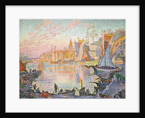 The Port of Saint-Tropez by Paul Signac