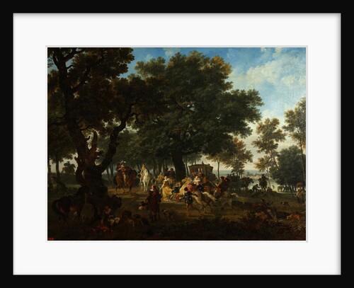 Henri IV and his Suite Hunting, ca 1804 by Nicolas Antoine Taunay