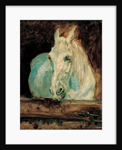 The White Horse Gazelle, 1881 by Henri de Toulouse-Lautrec