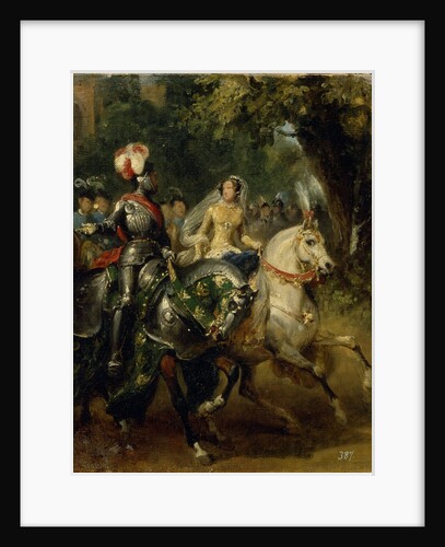 Cavalcade, ca 1842 by Horace Vernet