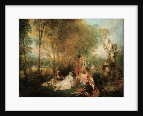 The Feast of Love, ca. 1718-1719 by Jean Antoine Watteau